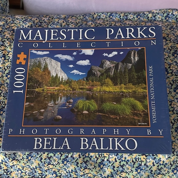 🆕 MAJESTIC PARKS Jigsaw Puzzle Yosemite National Park Bela Baliko 1000 Piece NIB - Picture 3 of 8